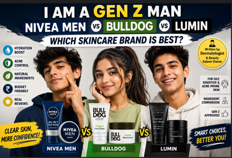 i am a genz man. how does the nivea men line stack up against bulldog or lumin