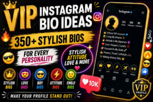 Instagram Bio VIP Account | Rajput Stylish Font  In Gujarati English