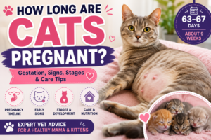 How Long Are Cats Pregnant🐕‍🦺?🐱Cat Gestation Period, Signs & Care Guide