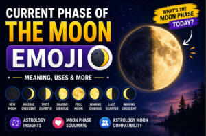 Current Phase of the Moon Emoji Guide & Meaning Today
