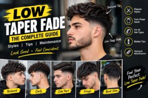 Low Taper Fade: Styles, Guide & Barber Tips for 2026